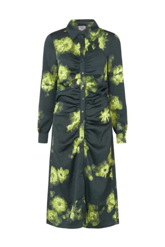 Baum Und Pferdgarten Abira Dress - Green Margot Flower | Dresses