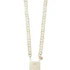 La Coque Française Alice Chain 120cm Resin Gold Carabiners - Beige Tortoiseshell | Phone Accessories | Gifts