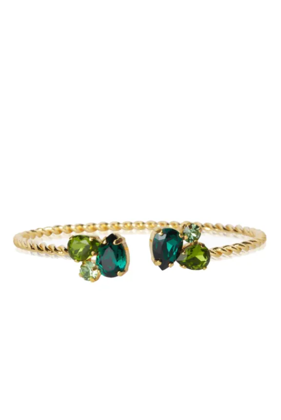 Caroline Svedbom Alisia Bracelet - Gold/Green Combo | Jewellery | Gifts