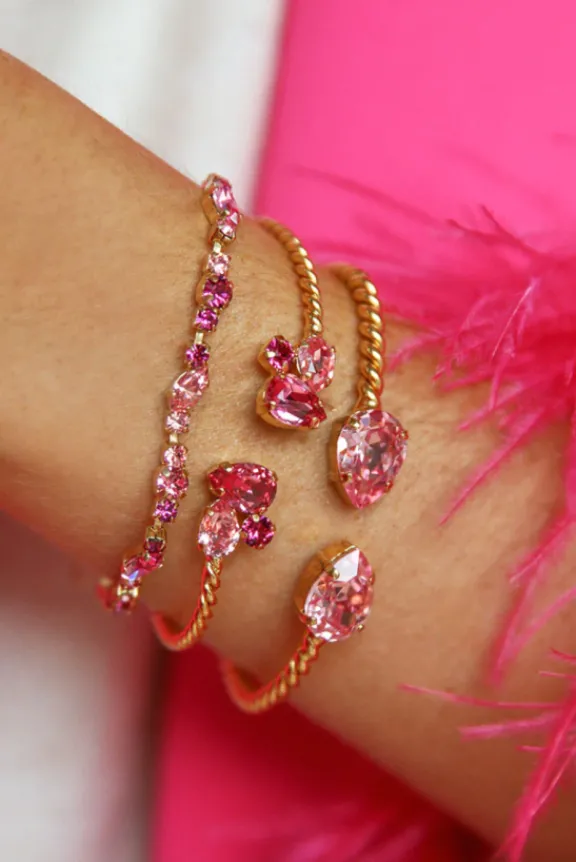 Caroline Svedbom Alisia Bracelet - Gold/Rose Combo | Jewellery | Gifts