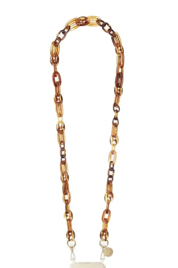 La Coque Française Ambre Chain 120cm - Brown | Phone Accessories