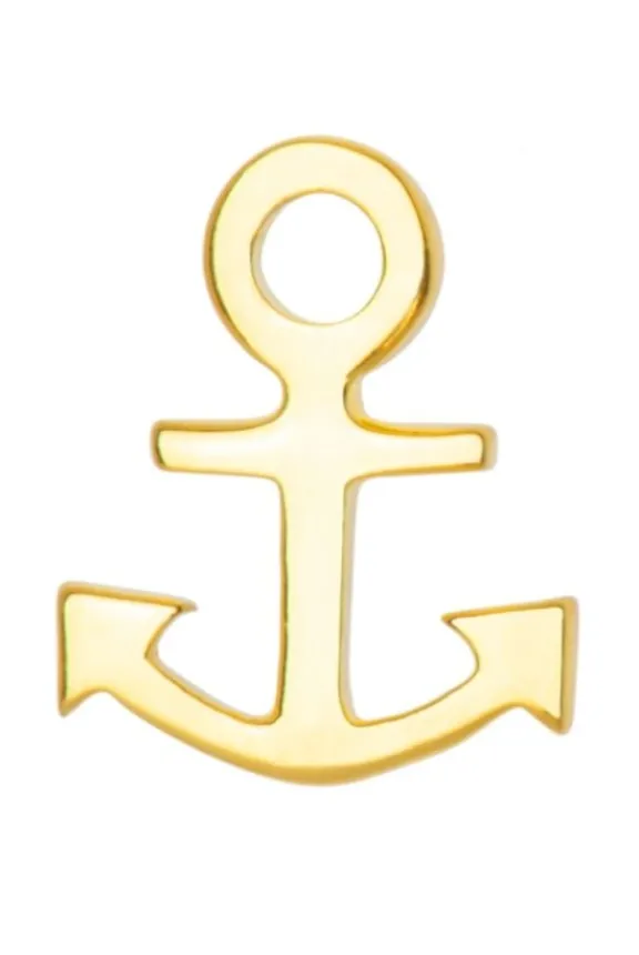 Lulu Copenhagen Anchor One Piece - Gold Plated | Jewellery | Gifts