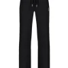 Juicy Couture Arched Diamante Classic Velour Flared Bottoms - Black | Trousers And Playsuits | Suits & Co-Ordinates