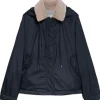 Weekend MaxMara Arles Reversible Water-Repellent Windbreaker - Navy | Jackets And Coats