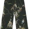 Munthe Arum Silk Trousers - Black | Trousers And Playsuits