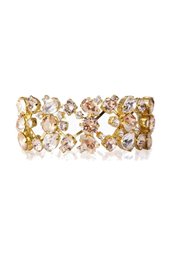 Caroline Svedbom Aurelia Bracelet - Gold/Silk Combo | Jewellery | Gifts