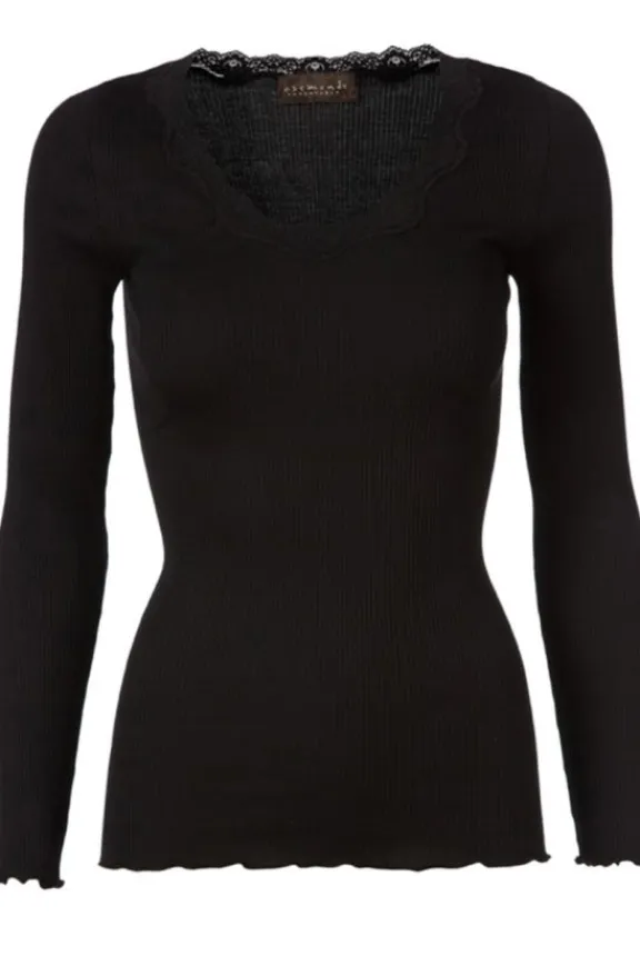 Rosemunde Babette Long Sleeve Silk Top | Shirts And Tops