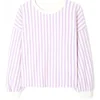 American Vintage Bobypark Sweatshirt - Lavender Stripes | Shirts And Tops