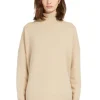 Weekend MaxMara Borgia Wool High-Neck Sweater - Sand | Knitwear