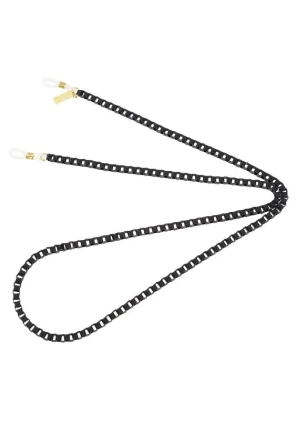 Talis Chains Box Chain Sunglasses Chain - Black | Sunglasses Chains | Glasses And Sunglasses