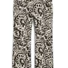 Weekend MaxMara Cadmio Canvas Trousers - Black Batik | Trousers And Playsuits