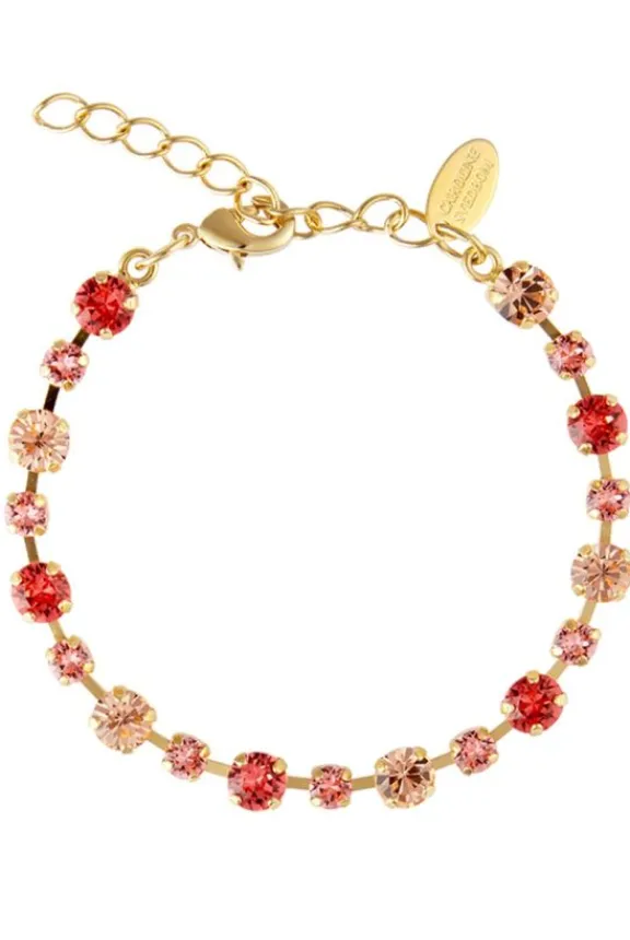 Caroline Svedbom Calanthe Bracelet - Gold/Peach Combo | Jewellery | Gifts