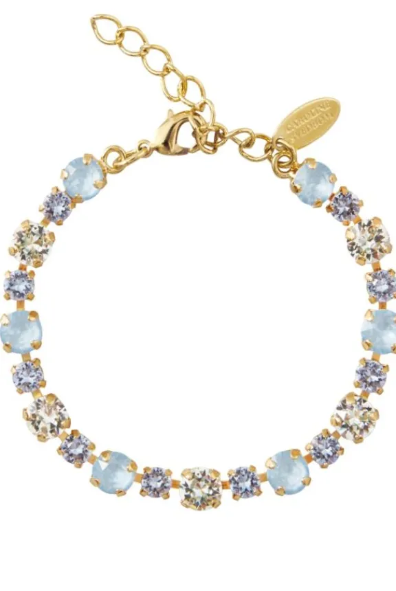 Caroline Svedbom Calanthe Bracelet - Gold/Sky Combo | Jewellery | Gifts