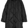 Weekend MaxMara Calerno Water-Repellent Taffeta Down Jacket - Black | Rainwear | Jackets And Coats