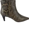 Ash Cameron Python Print Boots - Taupe | Ash