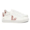 Veja Campo Chrome Free Leather Trainers - White Nacre | Veja
