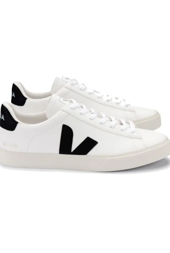 campo_chrome_free_leather_4.webp Veja Campo Chrome Free Leather Trainers - White Black | Veja