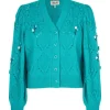 Baum Und Pferdgarten Carlio Cardigan - Pacific Green | Dresses
