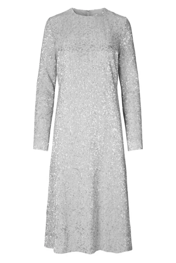 Stine Goya Celsia Dress - Silver | Dresses