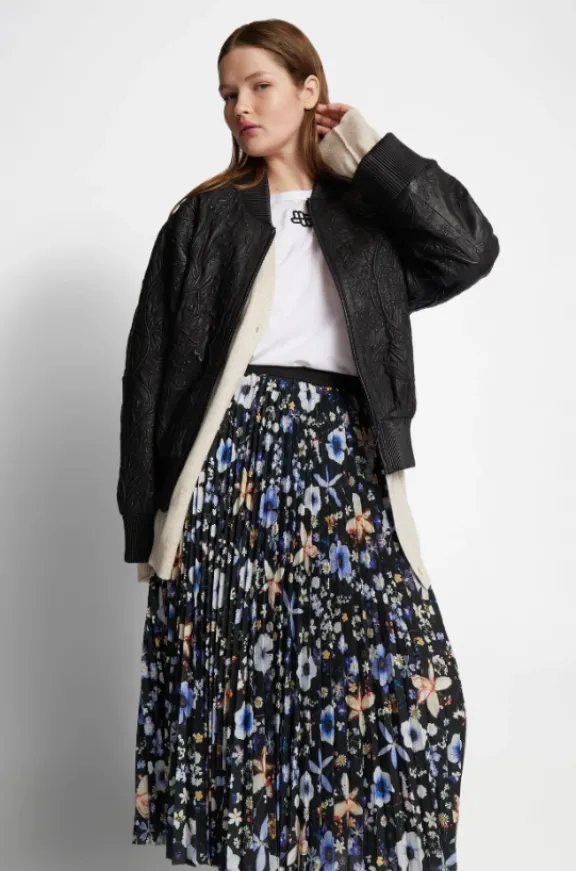 charming_skirt__black_6.webp Munthe Charming Skirt - Black | Skirts