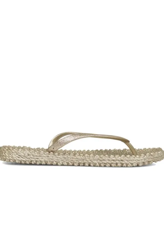 Ilse Jacobsen Cheerful Glitter Flip Flops - Platin | Ilse Jacobsen | Swimwear