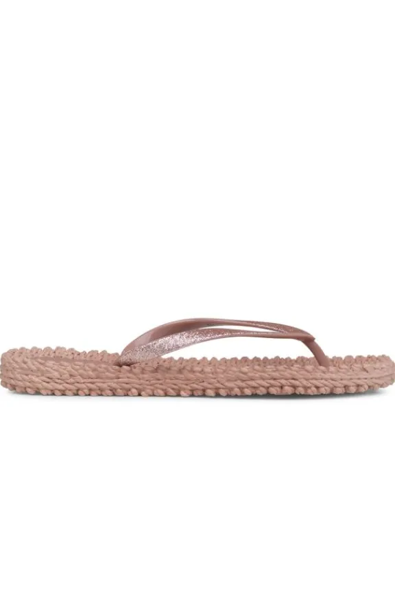 Ilse Jacobsen Cheerful Glitter Flip Flops - Misty Rose | Ilse Jacobsen | Swimwear