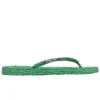 Ilse Jacobsen Cheerful Glitter Flip Flops - Fern Green | Ilse Jacobsen
