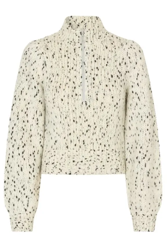 Baum Und Pferdgarten Chesa Jumper - Whisper White | Knitwear
