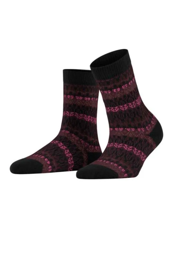 Falke Christmas Eve Socks - Black | Hosiery
