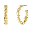 Sophie Harley Chubby Pebble Hoop Earrings | Jewellery | Gifts