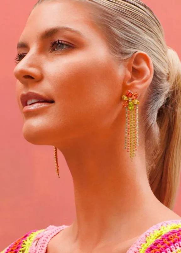 Caroline Svedbom Ciara Earrings - Gold?Tropicana | Jewellery | Gifts