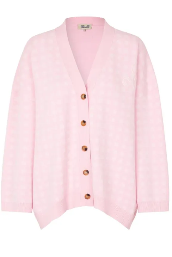 Baum Und Pferdgarten Cissi Cardigan - Orchid Ice Check | Knitwear
