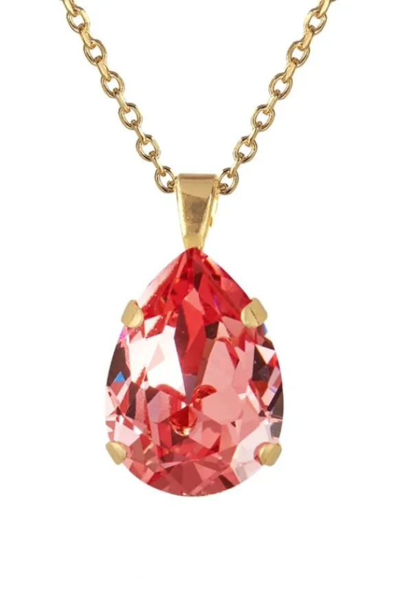 Caroline Svedbom Classic Drop Necklace - Rose Peach | Jewellery