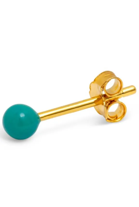 Lulu Copenhagen Colour Ball One Piece Enamel - Petrol | Jewellery