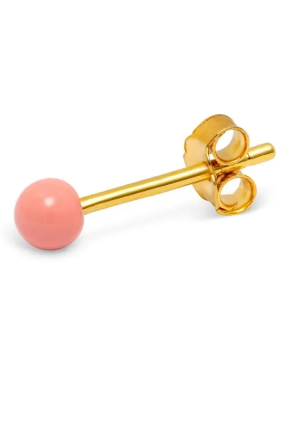 Lulu Copenhagen Colour Ball One Piece Enamel - Burnt Coral | Jewellery