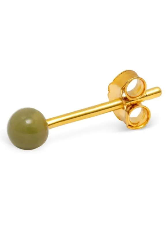 Lulu Copenhagen Colour Ball One Piece Enamel - Willow Green | Jewellery