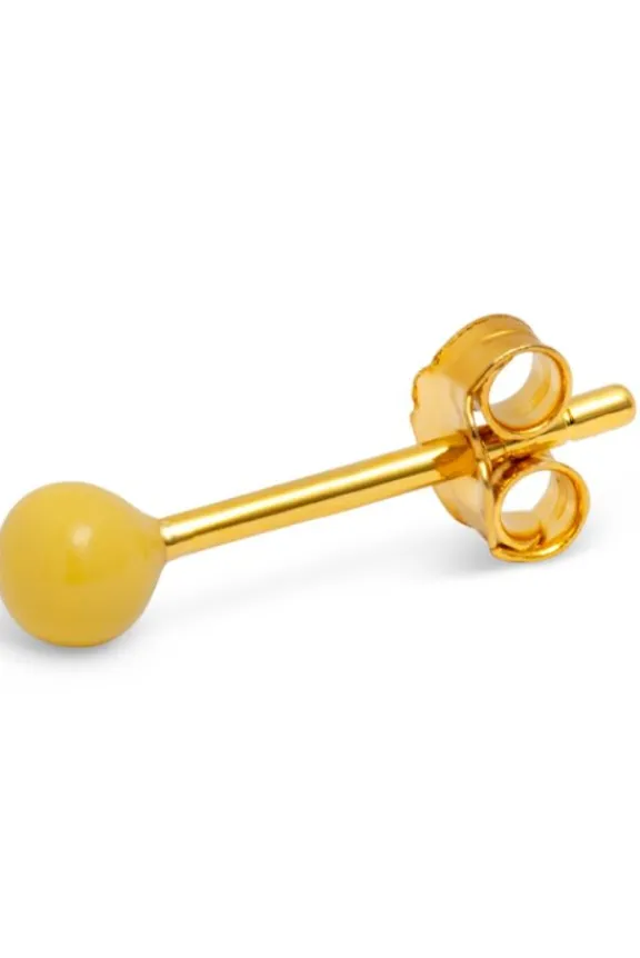 Lulu Copenhagen Colour Ball One Piece Enamel - Yellow | Jewellery