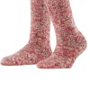 Falke Colour Flakes Boot Socks - Scarlet | Hosiery
