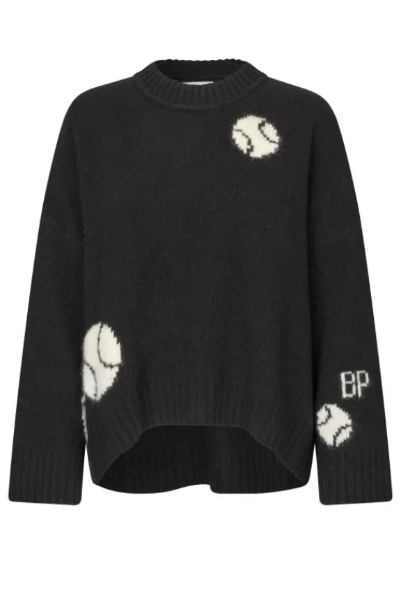 Baum Und Pferdgarten Crissa Jumper - Black Tennisball | Knitwear