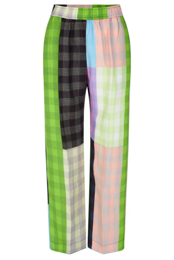Stine Goya Debra Trousers - Check | Trousers And Playsuits | Suits & Co-Ordinates