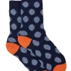 Paul Smith Dolly Spot Socks - Navy | Hosiery | Gifts