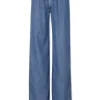Frame Drawstring Wide Leg - Ghost | Trousers And Playsuits | Jeans