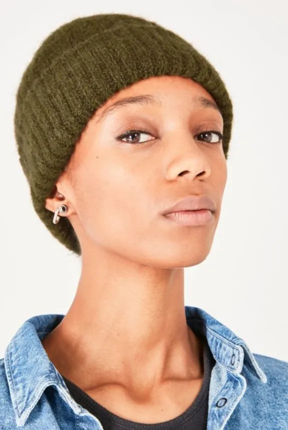 American Vintage East Beanie Hat - Black | Hats And Gloves | Gifts