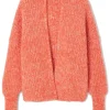 American Vintage East Cardigan - Gazpacho Melange | Knitwear