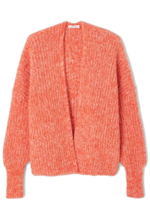 American Vintage East Cardigan - Gazpacho Melange | Knitwear