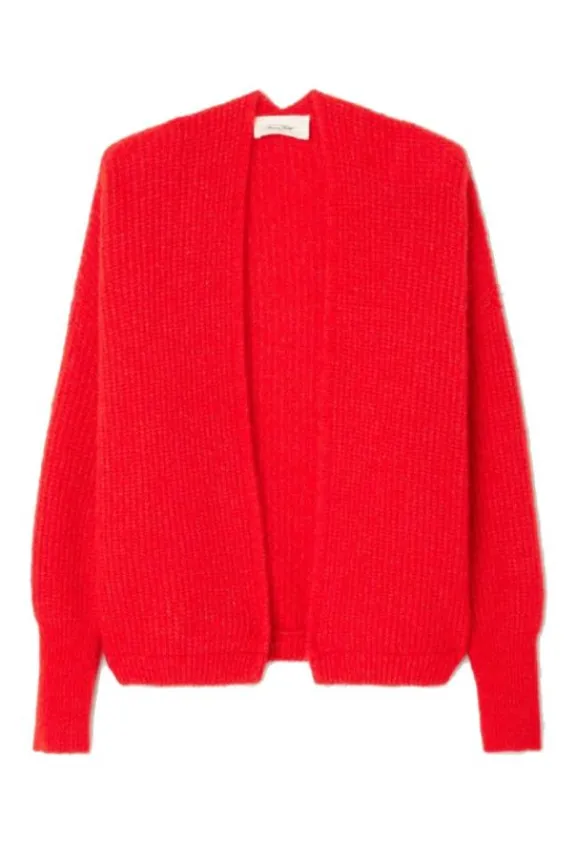 American Vintage East Cardigan - Mottle Pepper | Knitwear