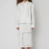 Stella Nova Elements Embroidered Cotton Shirt - White | Shirts And Tops