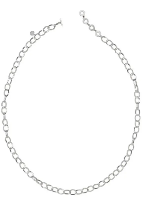 Sence Copenhagen Essentials Book Necklace - Matt Silver Plated 95cm | Jewellery