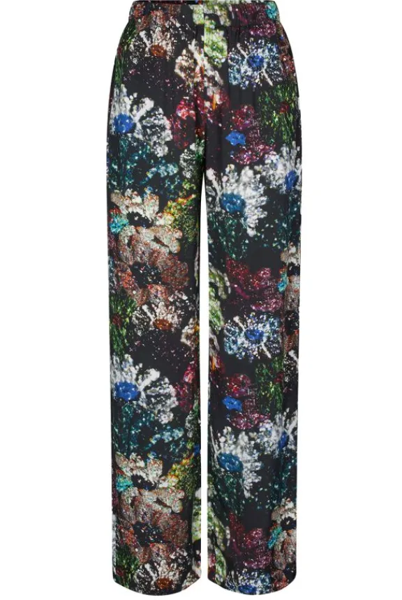 Stine Goya Fatou Pants - Glitter Bloom | Trousers And Playsuits