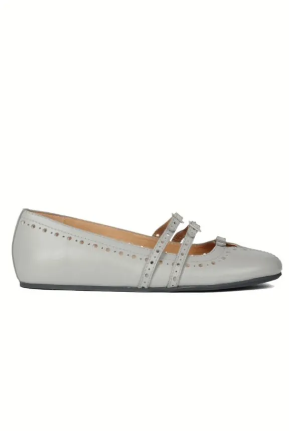 Munthe Freesia Shoes - Light Grey | Munthe